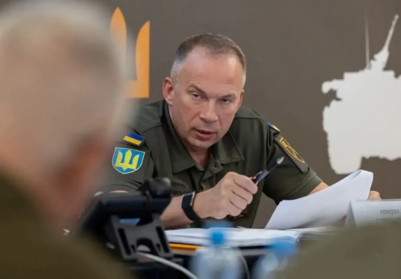 Tổng tư lệnh Các lực lượng vũ trang Ukraine, Oleksandr Syrskyi ngày 10/7/2026. Ảnh: Oleksandr Syrskyi/Telegram