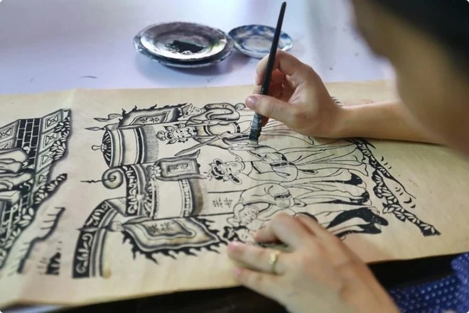 Tranh dân gian Đông Hồ thể hiện sinh động đời sống xã hội nông nghiệp Việt Nam cổ truyền với các phong tục, tập quán sinh hoạt.