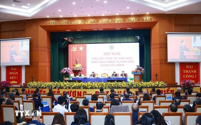 Hội nghị triển khai nhiệm vụ năm 2026 của ngành tài chính.