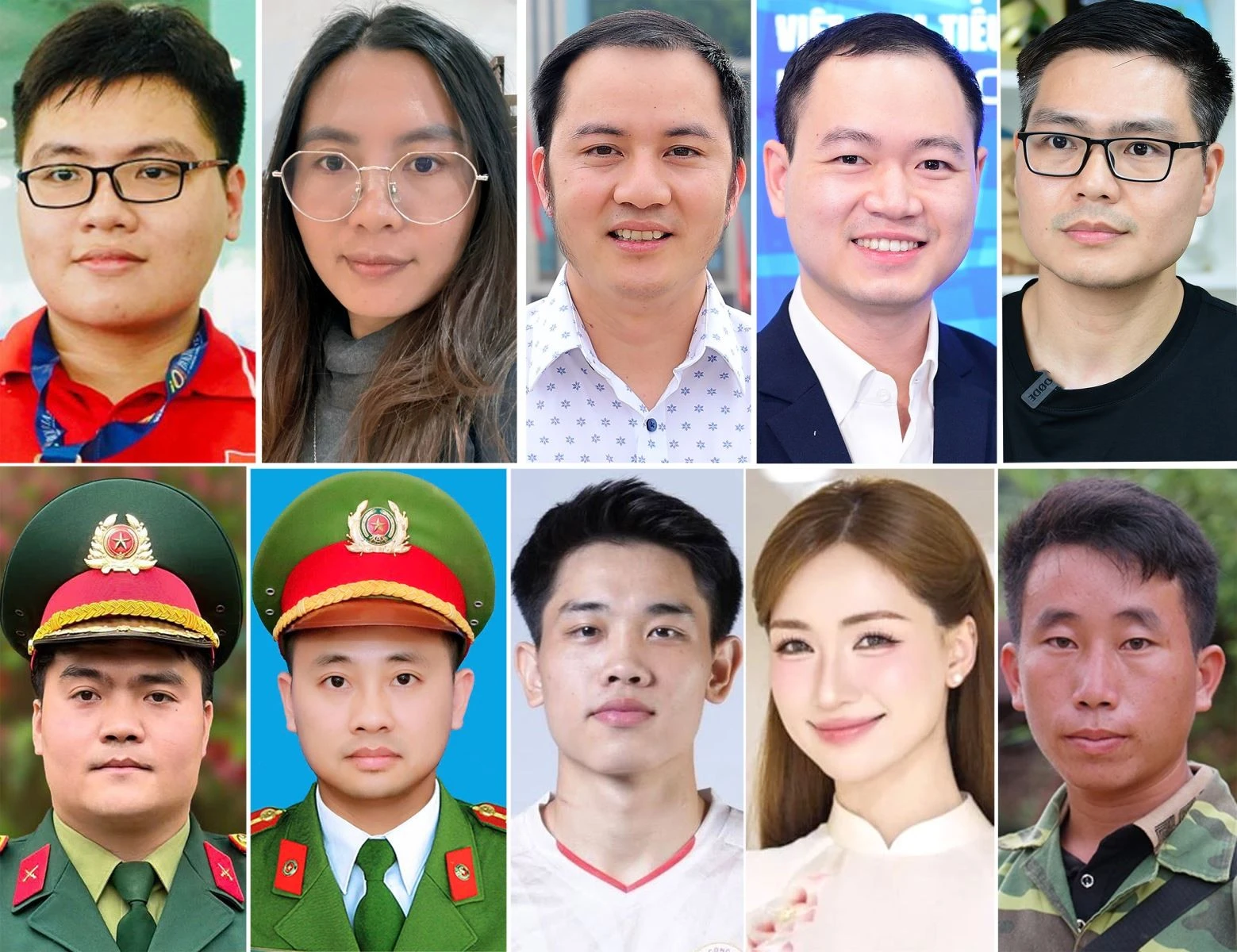 10 Gương mặt trẻ Việt Nam tiêu biểu năm 2025.