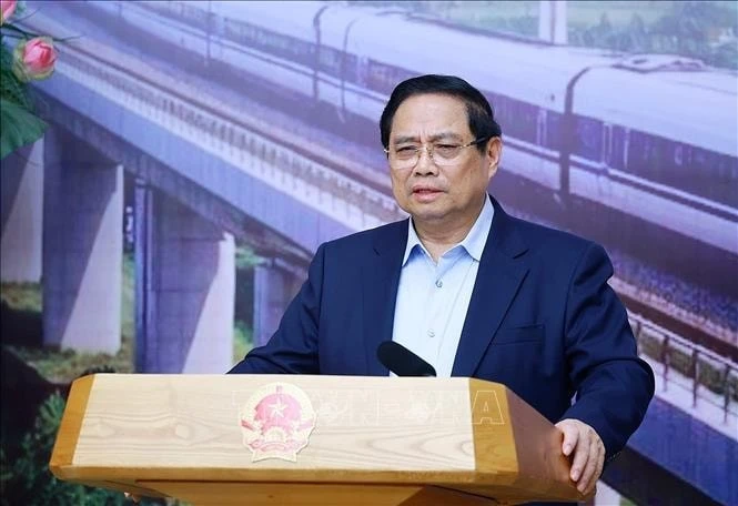 Thủ tướng Phạm Minh Chính phát biểu khai mạc phiên họp.