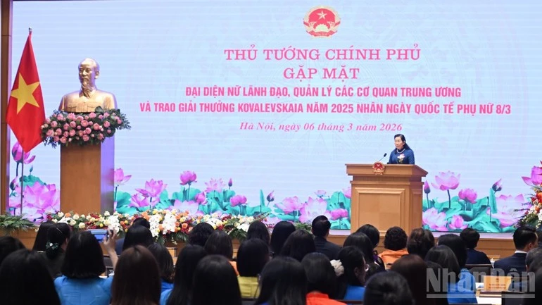 Quang cảnh cuộc gặp mặt.