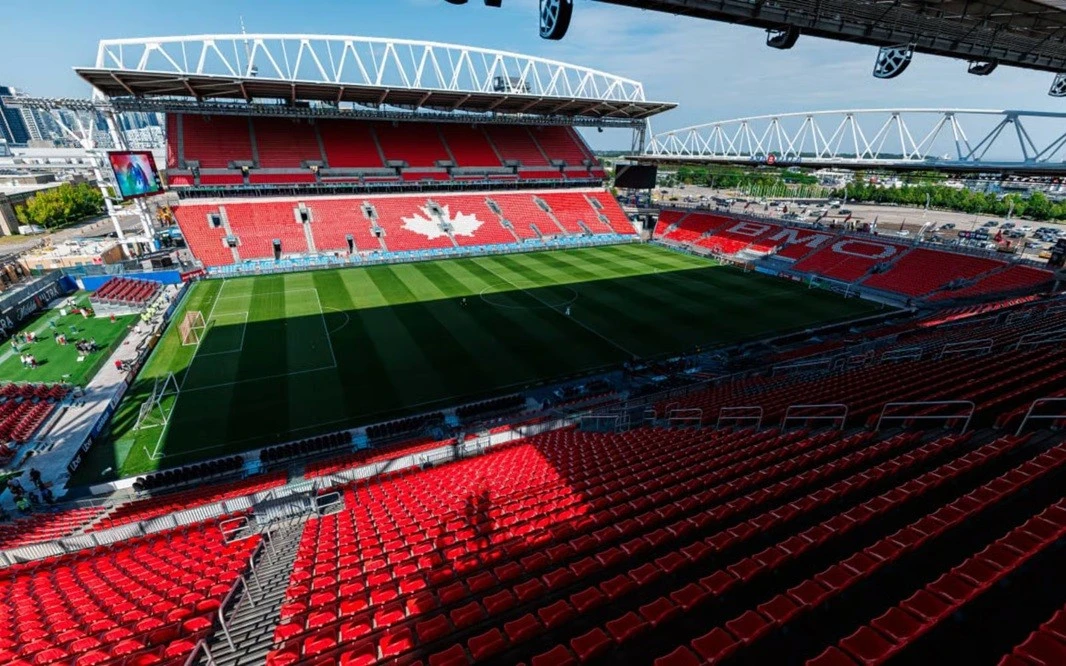 Sân vận động BMO Field tại Toronto.