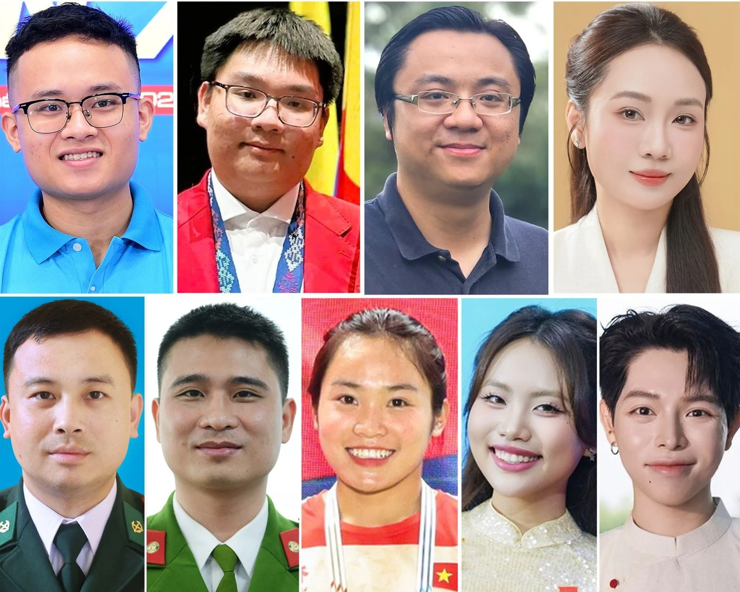 9 Gương mặt trẻ Việt Nam triển vọng năm 2025.