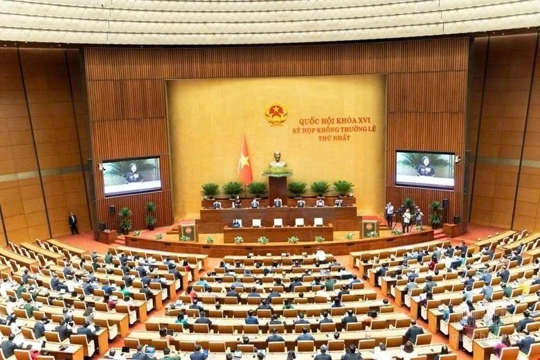 Quốc hội họp phiên bế mạc Kỳ họp không thường lệ lần thứ Nhất, Quốc hội khóa XVI