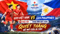 TRỰC TIẾP U23 Việt Nam vs U23 Philippines, 13h30 hôm nay (18/9): Quyết thắng để mở cửa đi tiếp
