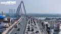 Từ ngày 27/9, cầu Nhật Tân áp quy định giữ khoảng cách, 3 làn ôtô giới hạn 80 km/h