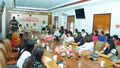 Phường Sa Pa gặp mặt cán bộ quản lý trường học trước khi sắp xếp, cơ cấu lại nhân sự