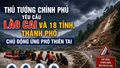 Thủ tướng Chính phủ yêu cầu Lào Cai và 18 tỉnh, thành phố chủ động ứng phó thiên tai