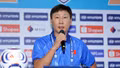 HLV Kim Sang-sik họp báo sau trận Việt Nam thắng Malaysia 2-0 trên sân khách