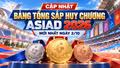 Cập nhật bảng tổng sắp huy chương ASIAD 2026 mới nhất ngày 2/10