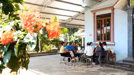 Nhà sạch, vườn đẹp ở Quy Mông