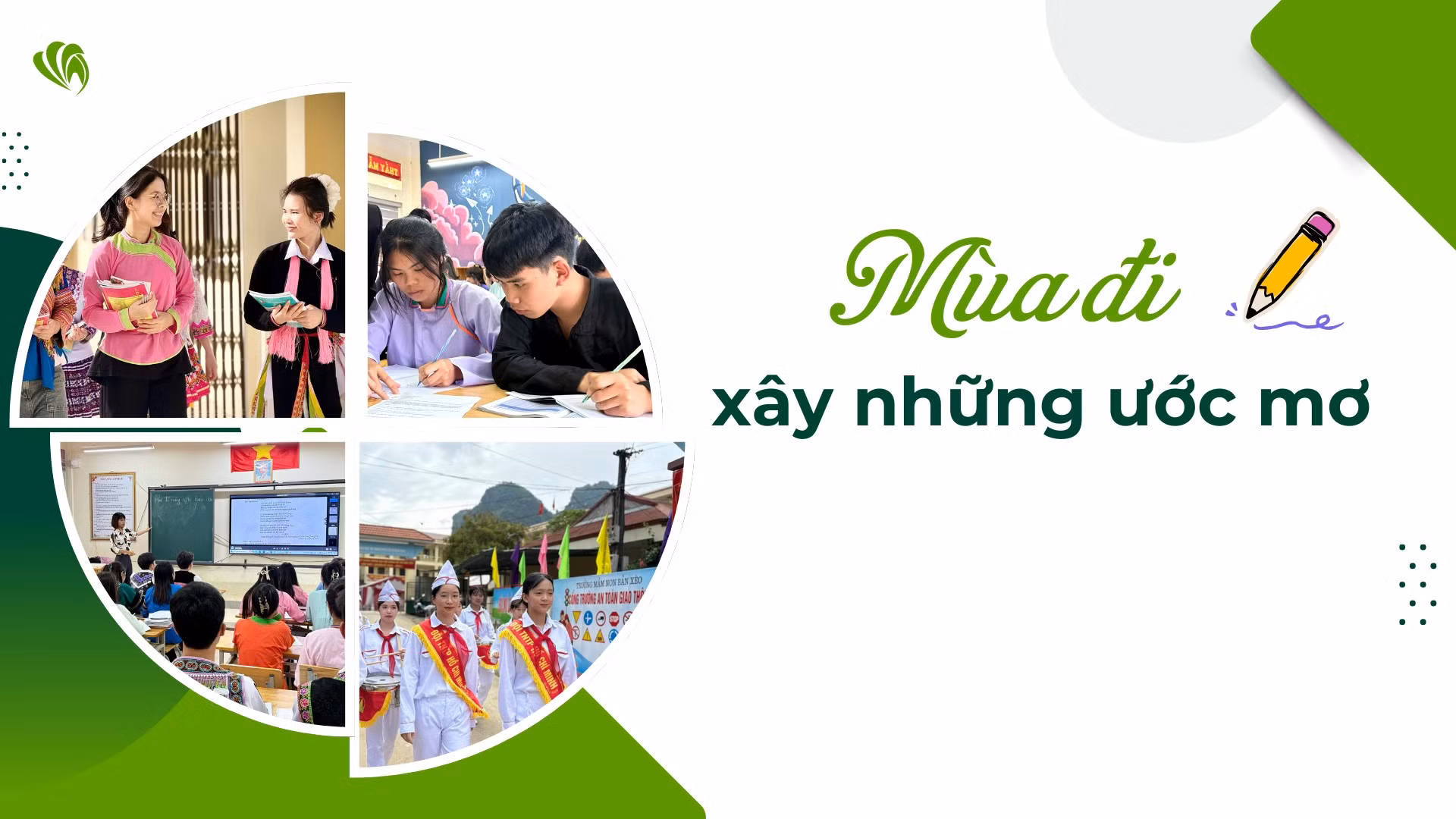 Mùa đi xây những ước mơ