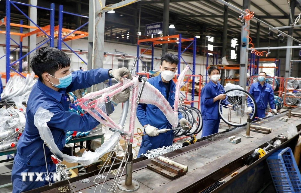 Công ty xe đạp Thống Nhất sản xuất xe đạp tiêu thụ thị trường trong nước và xuất khẩu.