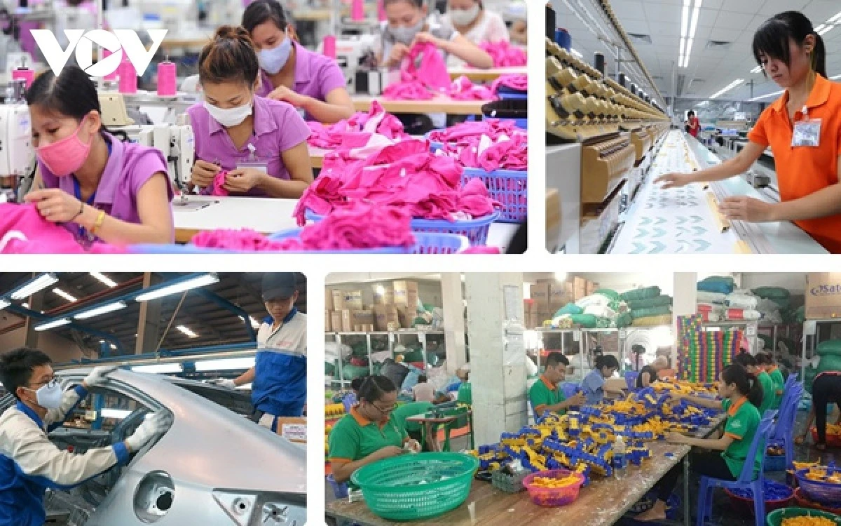 Nền kinh tế Việt Nam tăng trưởng tốt do sản xuất phục hồi. (Ảnh minh họa)