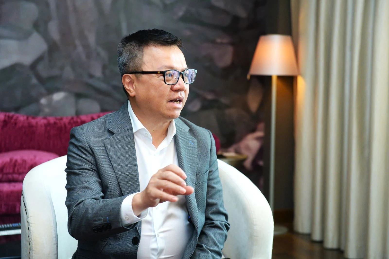 Ông Lê Quốc Minh, Ủy viên Trung ương Đảng, Tổng Biên tập Báo Nhân Dân, Phó trưởng Ban Tuyên giáo và Dân vận Trung ương, Chủ tịch Hội Nhà báo Việt Nam.