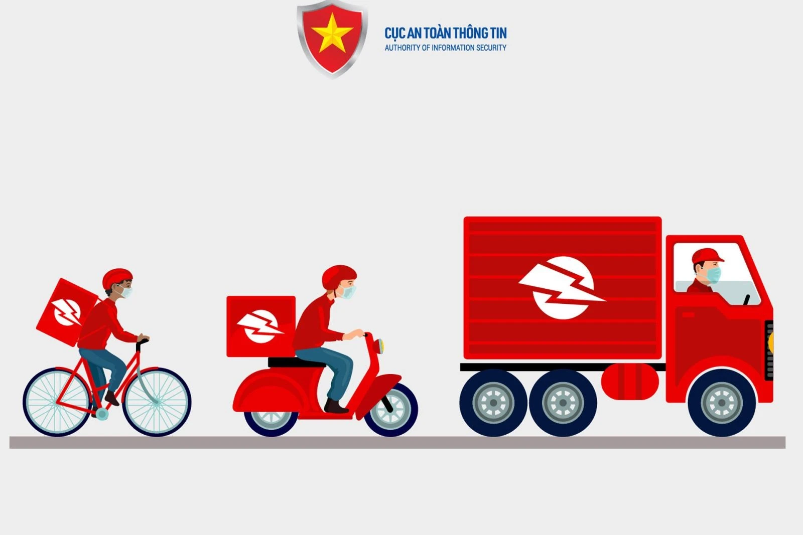 Cục An toàn thông tin ghi nhận tình trạng 'bùng phát' các trường hợp giả mạo nhân viên giao hàng của các doanh nghiệp chuyển phát uy tín để lừa đảo, chiếm đoạt tài sản.
