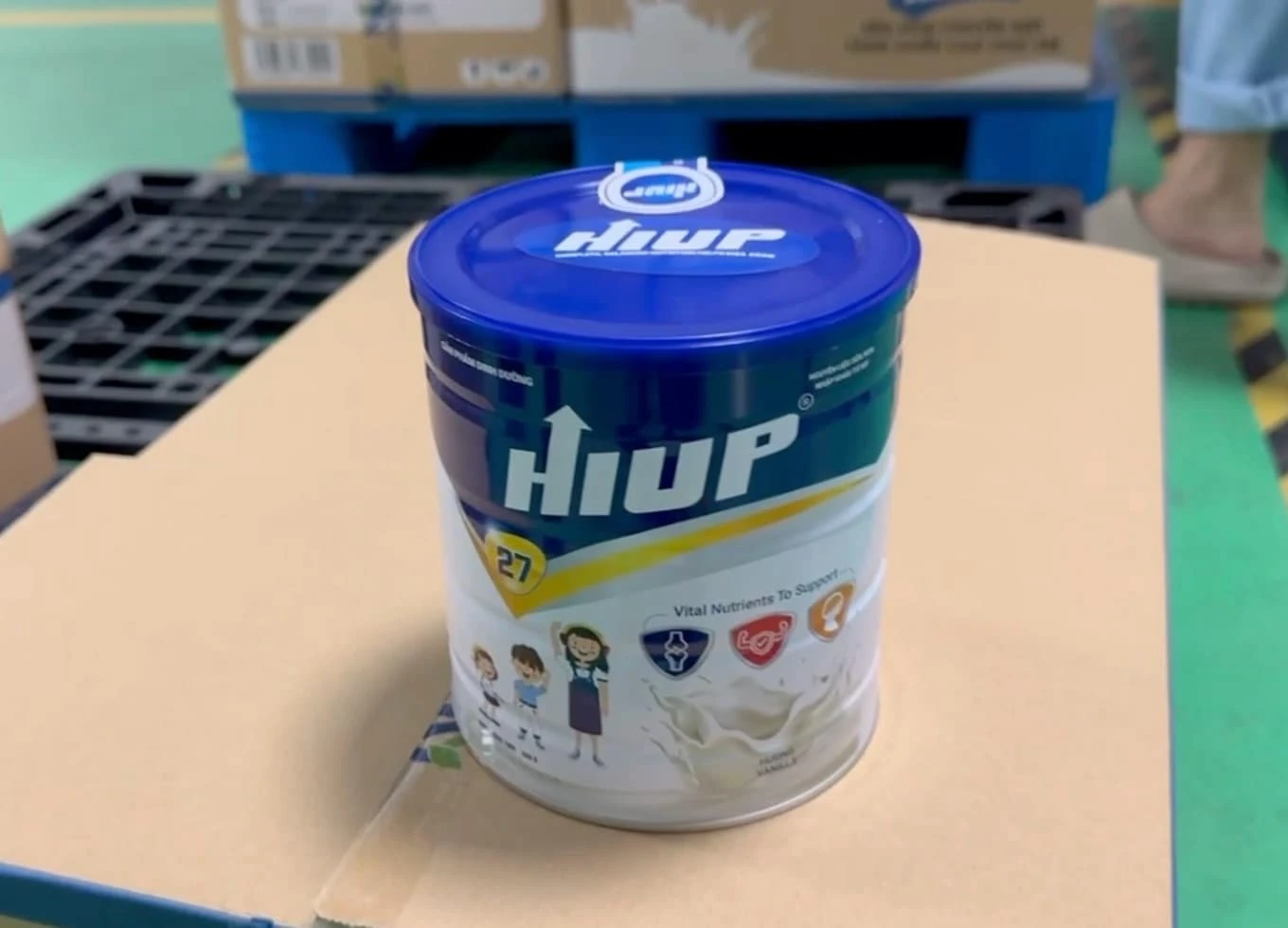 Sản phẩm dinh dưỡng HIUP 27 từng được nhiều bậc phụ huynh tin dùng.