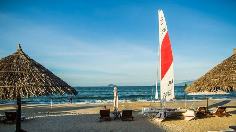 Bãi biển An Bàng, cách thành phố Hội An chỉ 3km, là điểm đến được nhiều du khách ghé qua thời gian gần đây.