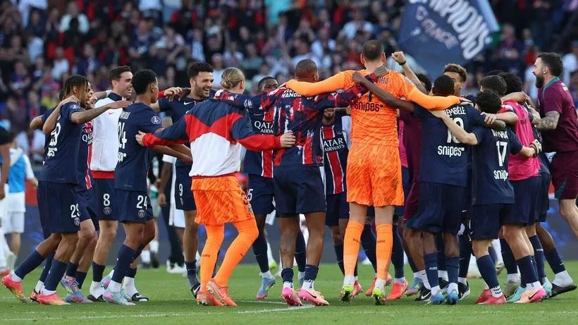 PSG vô địch Ligue 1 sớm 6 vòng đấu.