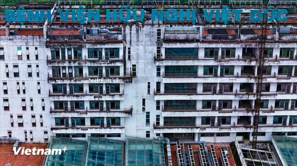Bệnh viện Việt Đức cơ sở 2 ở Hà Nam chưa được đưa vào sử dụng sau hơn 10 năm khởi công xây dựng.