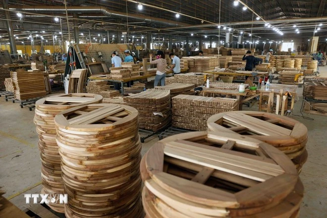 Sản phẩm của Công ty TNHH Đức Toàn Bình Định, Khu kinh tế Nhơn Hội, thành phố Quy Nhơn xuất khẩu sang thị trường Châu Âu.