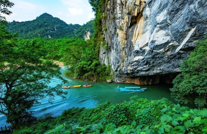 Phong Nha, nơi sở hữu một trong những hệ thống hang động lớn nhất thế giới.