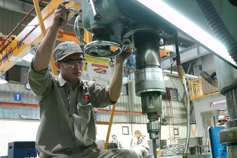Nhóm hàng công nghiệp chế biến chiếm 88,4% kim ngạch xuất khẩu quý 1/2025.