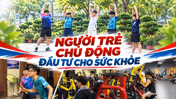 Người trẻ chủ động đầu tư cho sức khỏe