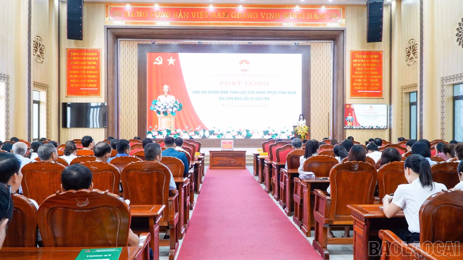 Toàn cảnh buổi lễ phát động.
