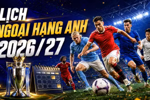 Lịch thi đấu Ngoại hạng Anh 2026/27: Chi tiết lịch vòng 1