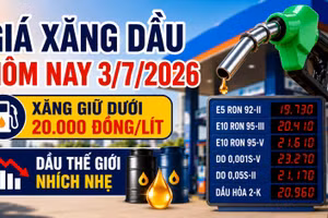 Giá xăng dầu hôm nay 3/7: Xăng trong nước giảm mạnh sau kỳ điều chỉnh