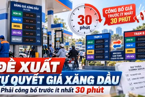 Đề xuất doanh nghiệp tự quyết giá xăng dầu, phải báo trước ít nhất 30 phút