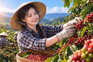 Giá cà phê hôm nay 7/9 giữ mốc 95.000 đồng/kg, chờ tín hiệu đầu tuần