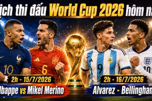 Lịch thi đấu World Cup 2026 hôm nay 13/7: Đếm ngược hai đại chiến bán kết