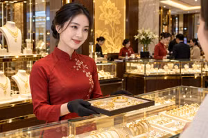 Giá vàng sáng 15/9 tiếp tục đi xuống, SJC còn 145,3 triệu đồng/lượng