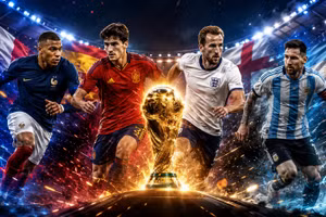 Tỷ lệ vô địch World Cup 2026 trước bán kết theo siêu máy tính dự đoán?