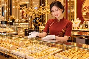 Giá vàng hôm nay 9/10: SJC đi ngang, vàng thế giới bật tăng