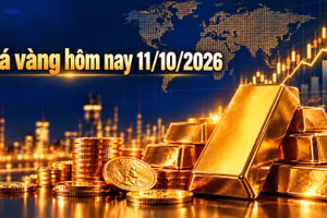 Giá vàng hôm nay 11/10: Vàng thế giới và trong nước đi ngang ngày cuối tuần
