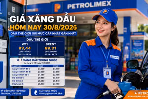 Giá xăng dầu hôm nay 30/8/2026: Dầu thế giới nghỉ cuối tuần