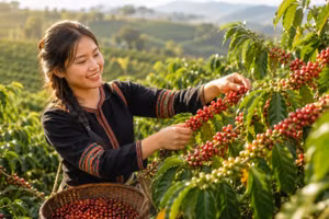 Giá cà phê hôm nay 14/8 giảm tiếp, Robusta mất hơn 100 USD/tấn