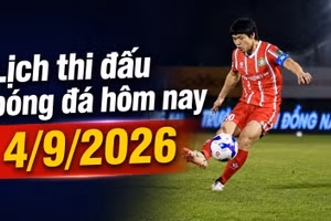 Lịch thi đấu bóng đá hôm nay 4/9: V-League mở màn, Liverpool và Real Madrid ra sân