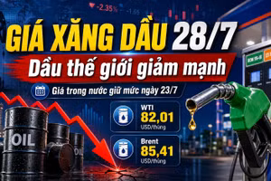 Giá xăng dầu hôm nay 28/7: Dầu thế giới WTI và Brent giảm mạnh