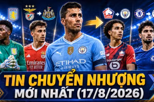 Chuyển nhượng hôm nay 17/8: Barcelona chốt giá Rodri 65,4 triệu bảng