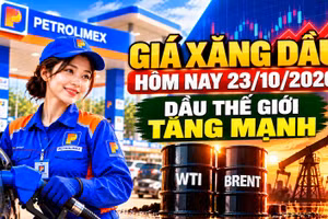Giá xăng dầu hôm nay 23/10: Xăng vừa giảm mạnh, dầu thế giới lại nóng lên