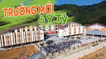 Học sinh Y Tý háo hức chờ ngày khai giảng dưới mái trường mới