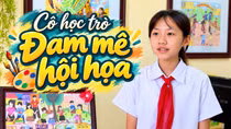 Phương Anh - Liên đội trưởng đam mê hội họa
