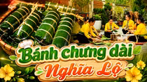 Bánh chưng dài - sản vật truyền thống của Nghĩa Lộ 