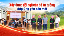 Xây dựng đội ngũ cán bộ tư tưởng đáp ứng yêu cầu mới