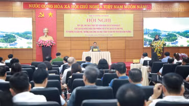 Phường Cam Đường đối thoại với các tổ dân phố về hoạt động sau sáp nhập